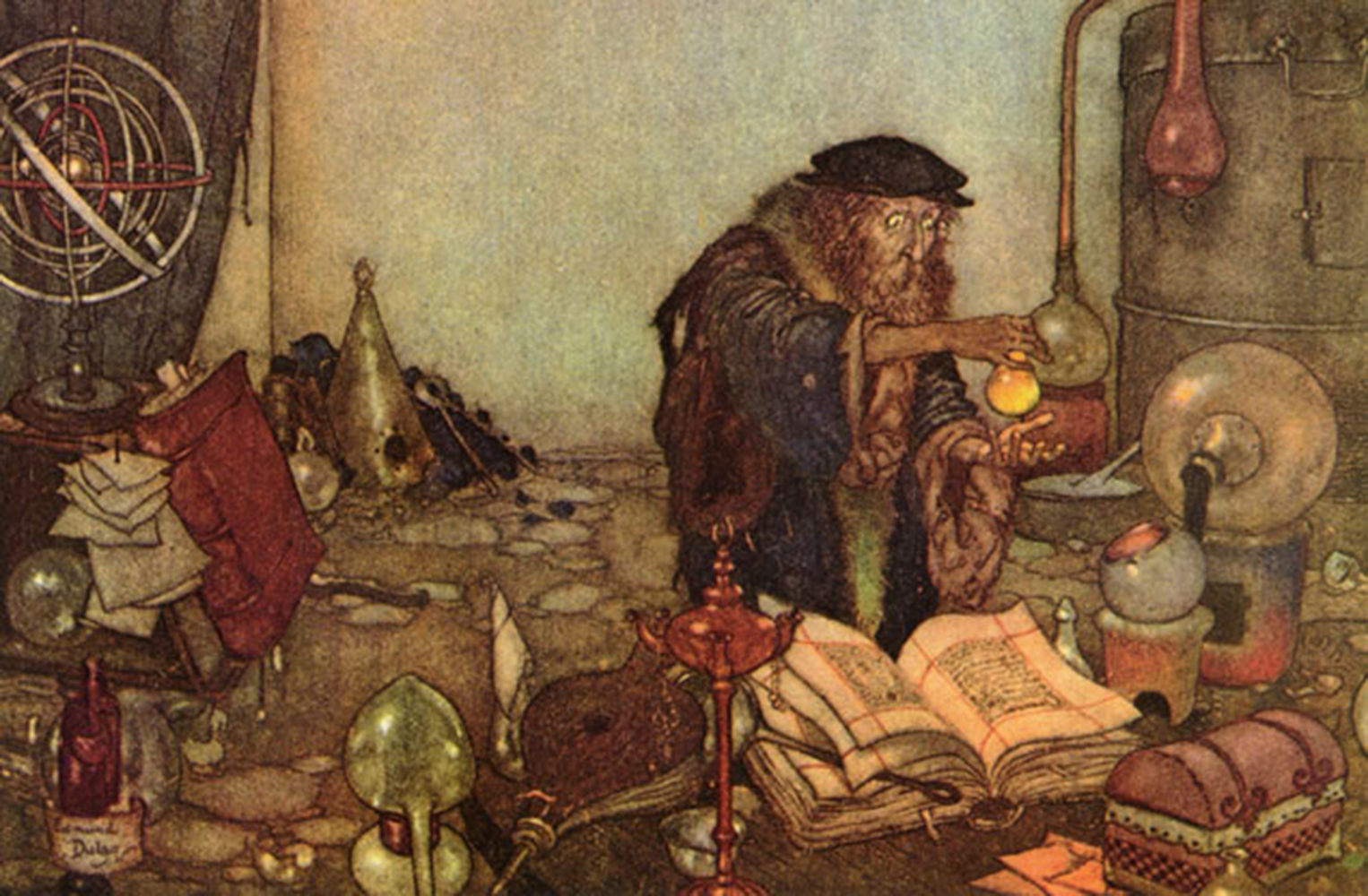 Wiener Museum Dulac Alchemist