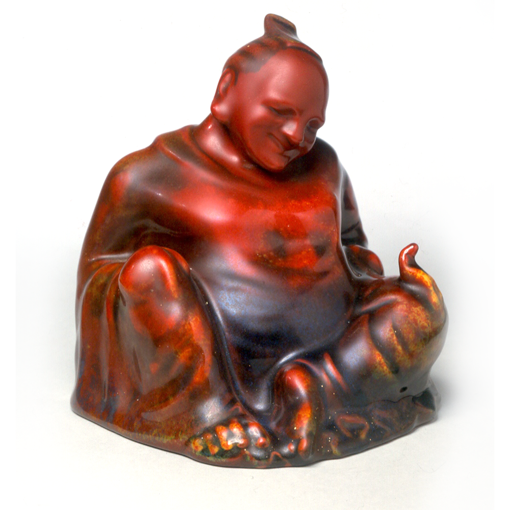 Wiener Museum Doulton Flambe Sung Buddha