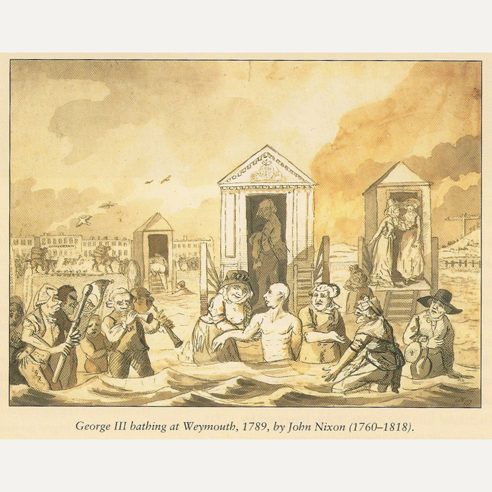 Wiener Museum George III bathing Weymouth 1789 John Nixon