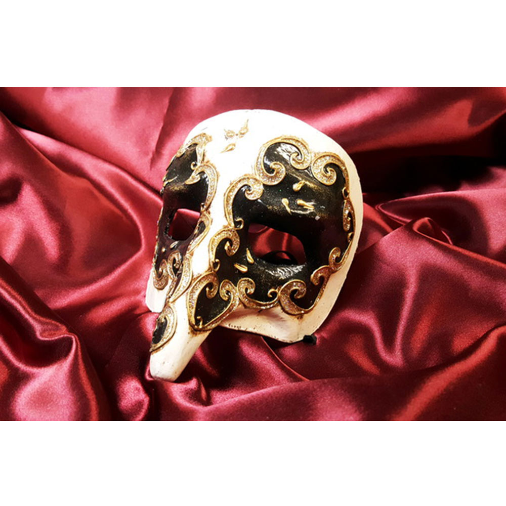 Volto Venetian Mask, Volto Arcobaleno Strass - Venetian Mask Society