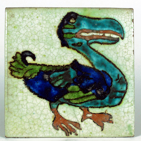 The Dodo Bird From Alice in Wonderland Tile