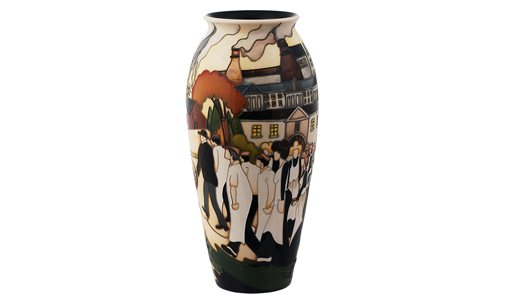 Moorcroft The Walk Vase by K. Goodwin