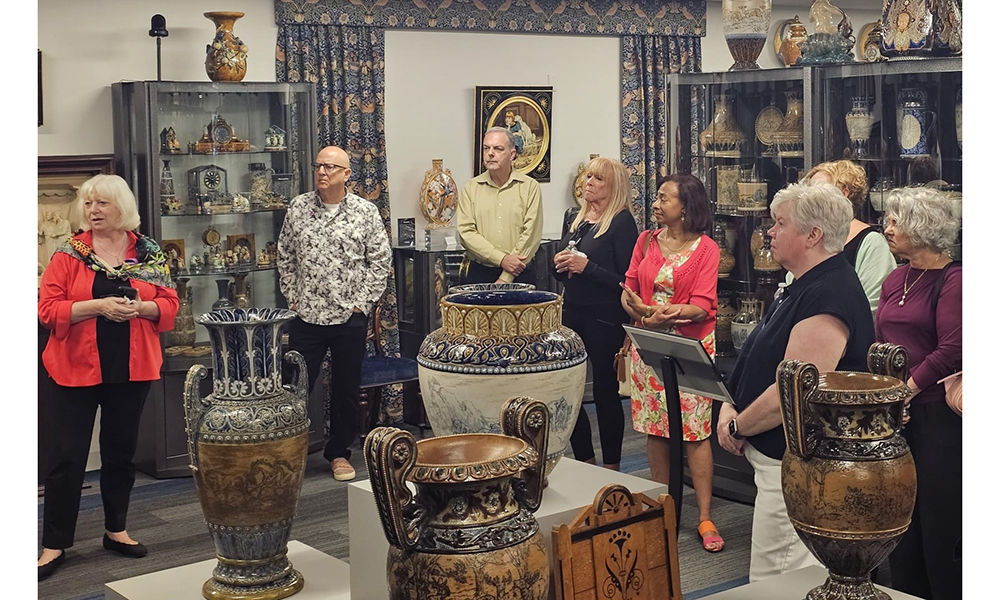 Louise introducing the Victorian Gallery
