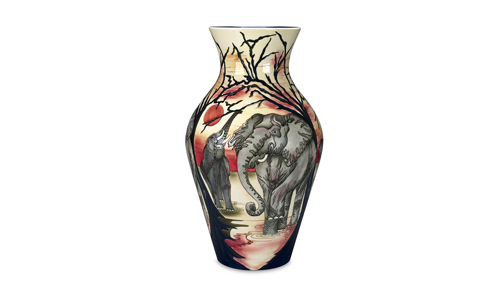Moorcroft Prestige Timbavati Vase