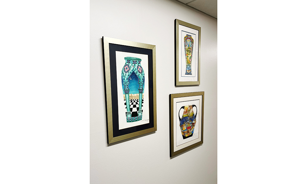 Moorcroft Watercolors at WMODA