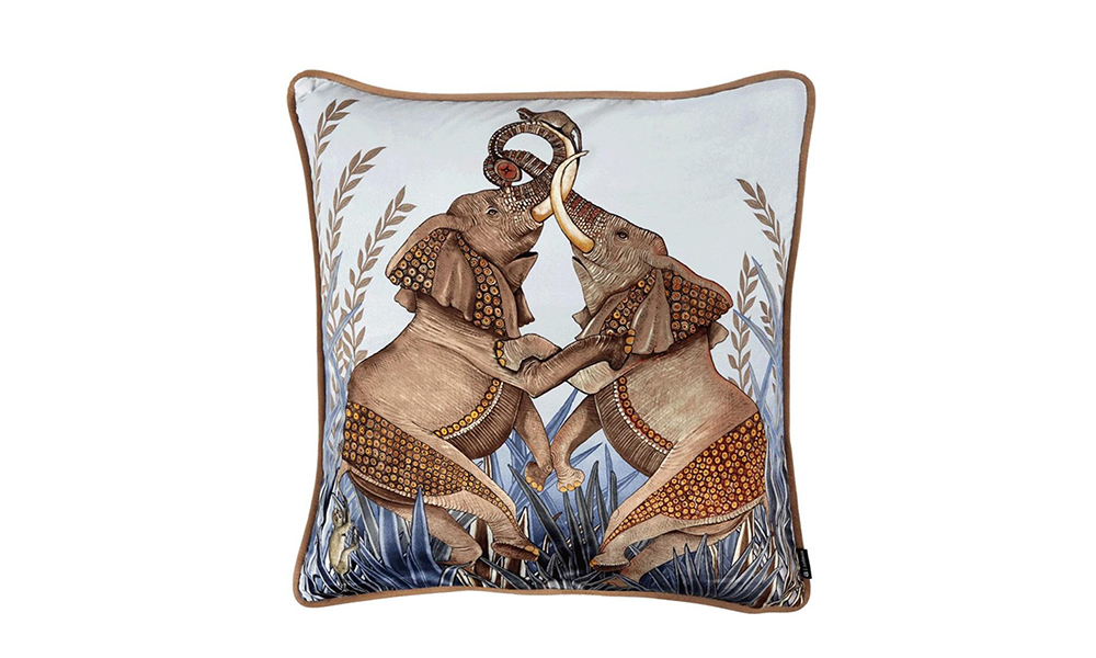 Ardmore Dancing Elephants Pillow