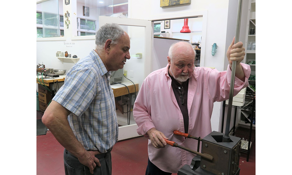 Arthur Wiener and Paul Stankard