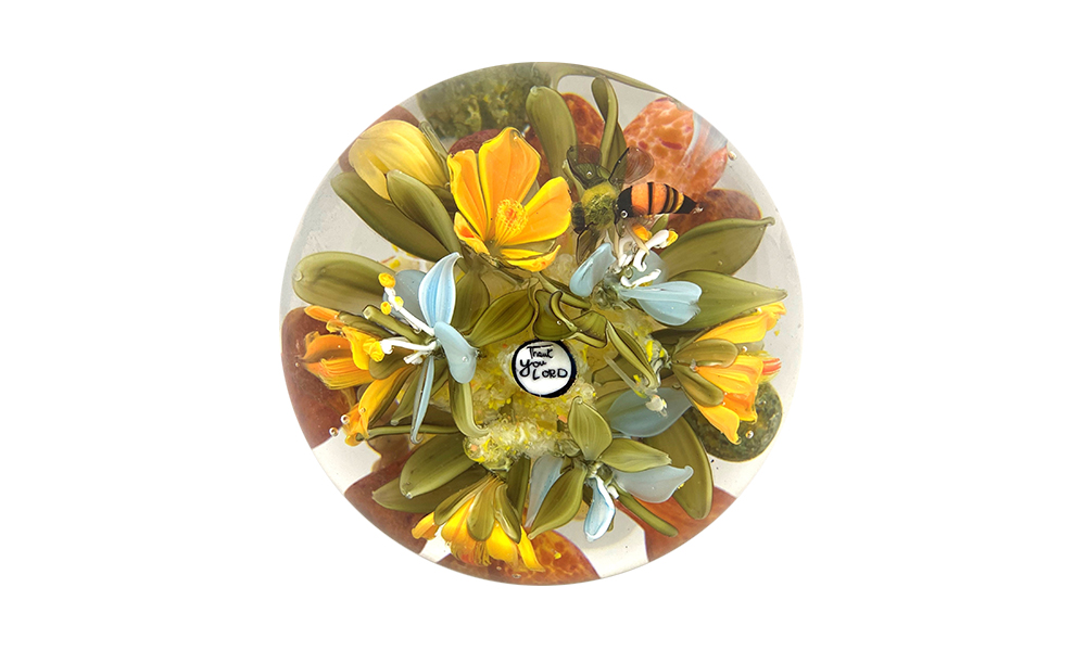 Arthur's Garden by Paul Stankard