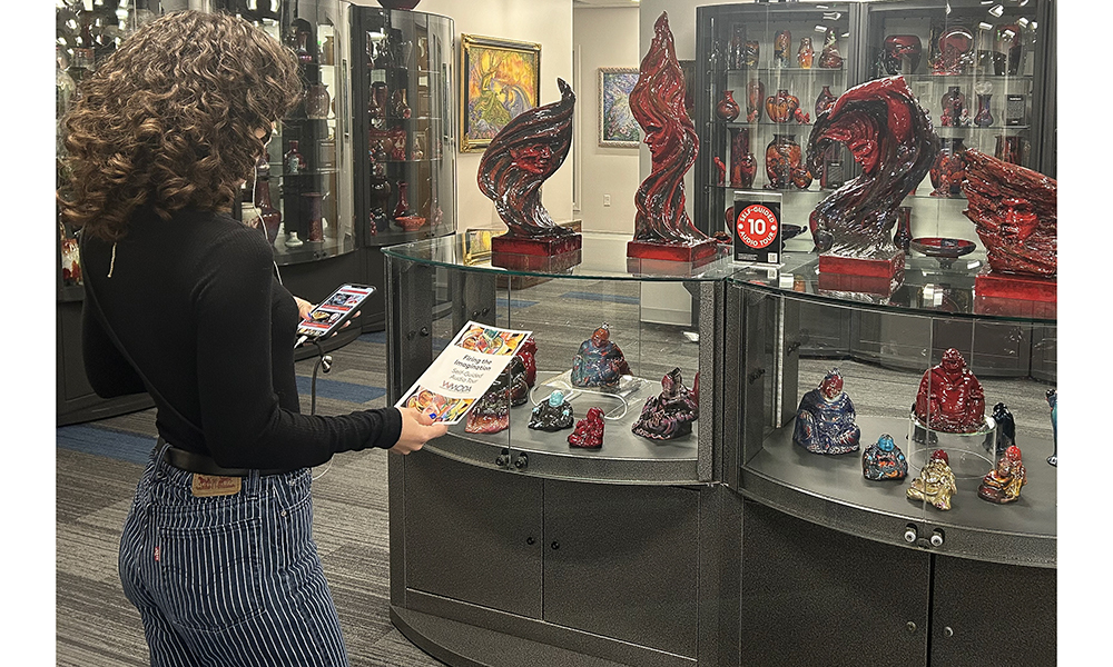 Audio Tour Stop Red Exhibition