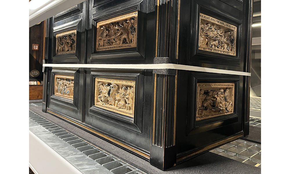 Cabinetn by C. Bevan and G. Tinworh at V&A East Storehouse
