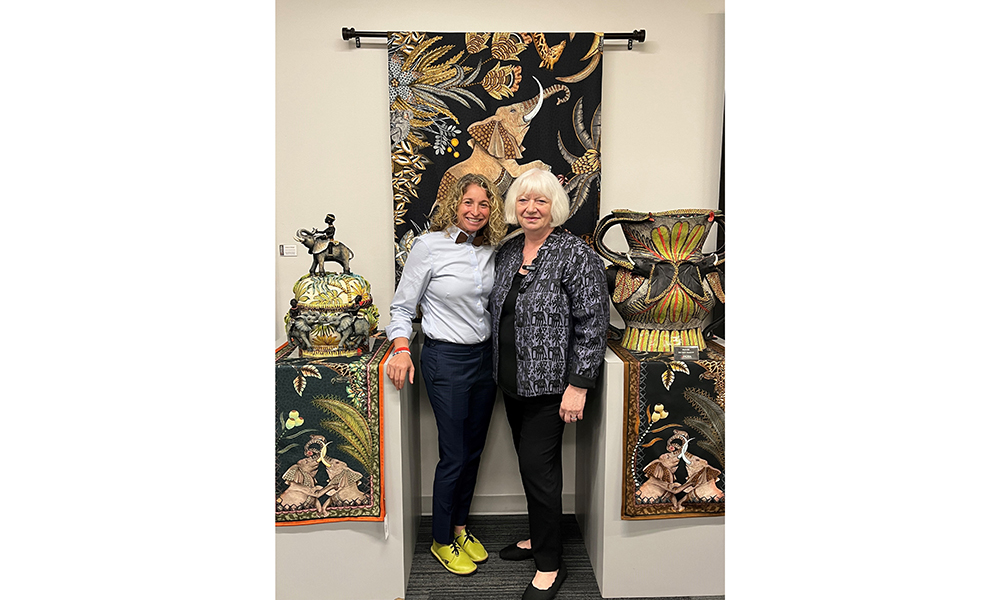 Louise Irvine and Daniella Chusyd