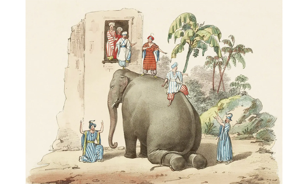 Miss Djeck in the Elephant of Siam
