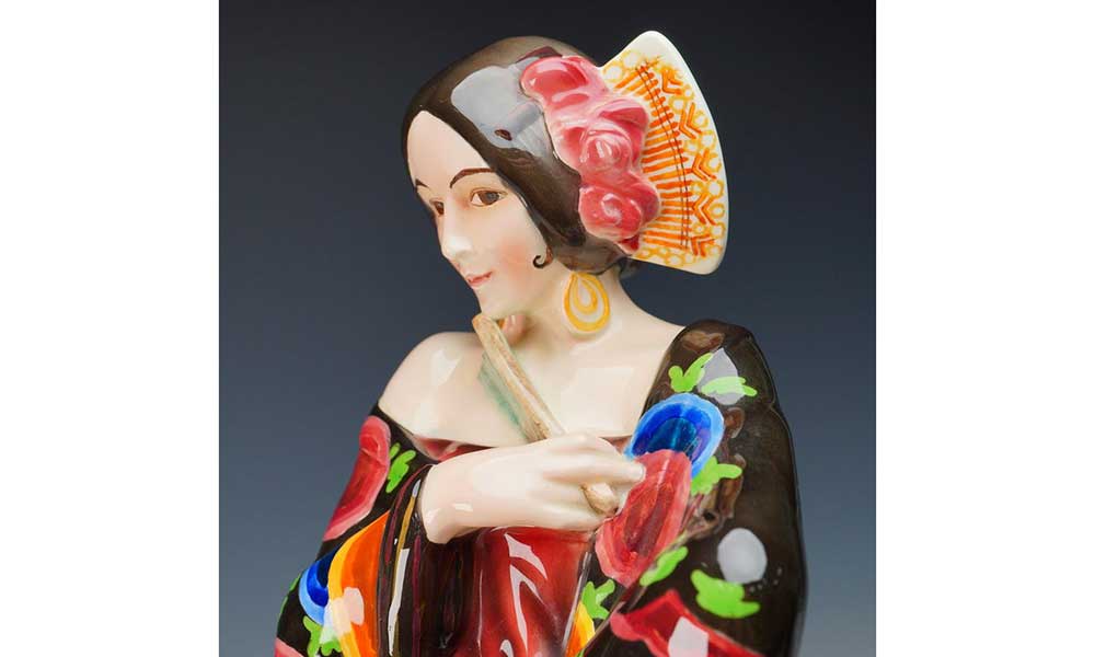 Goldscheider Dolores Del Rio as Carmen