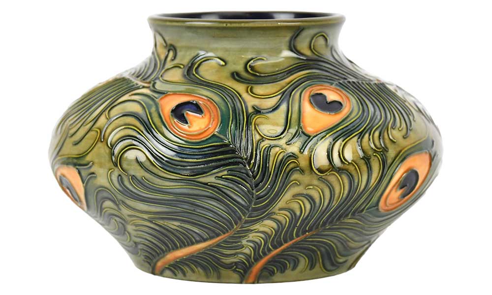 Phoenix Vase by R. Bishop