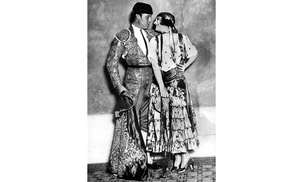 Rudolph Valentino and Pola Negri