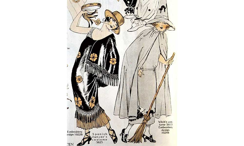 Butterick Halloween Costumes 1924